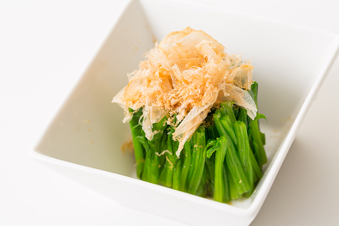 いつまでも美味しいおひたし｜【削】上質肉燻製削り出し Theふわり